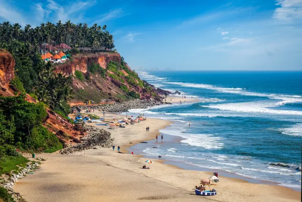 Varkala Cliff Beach Experience 1
