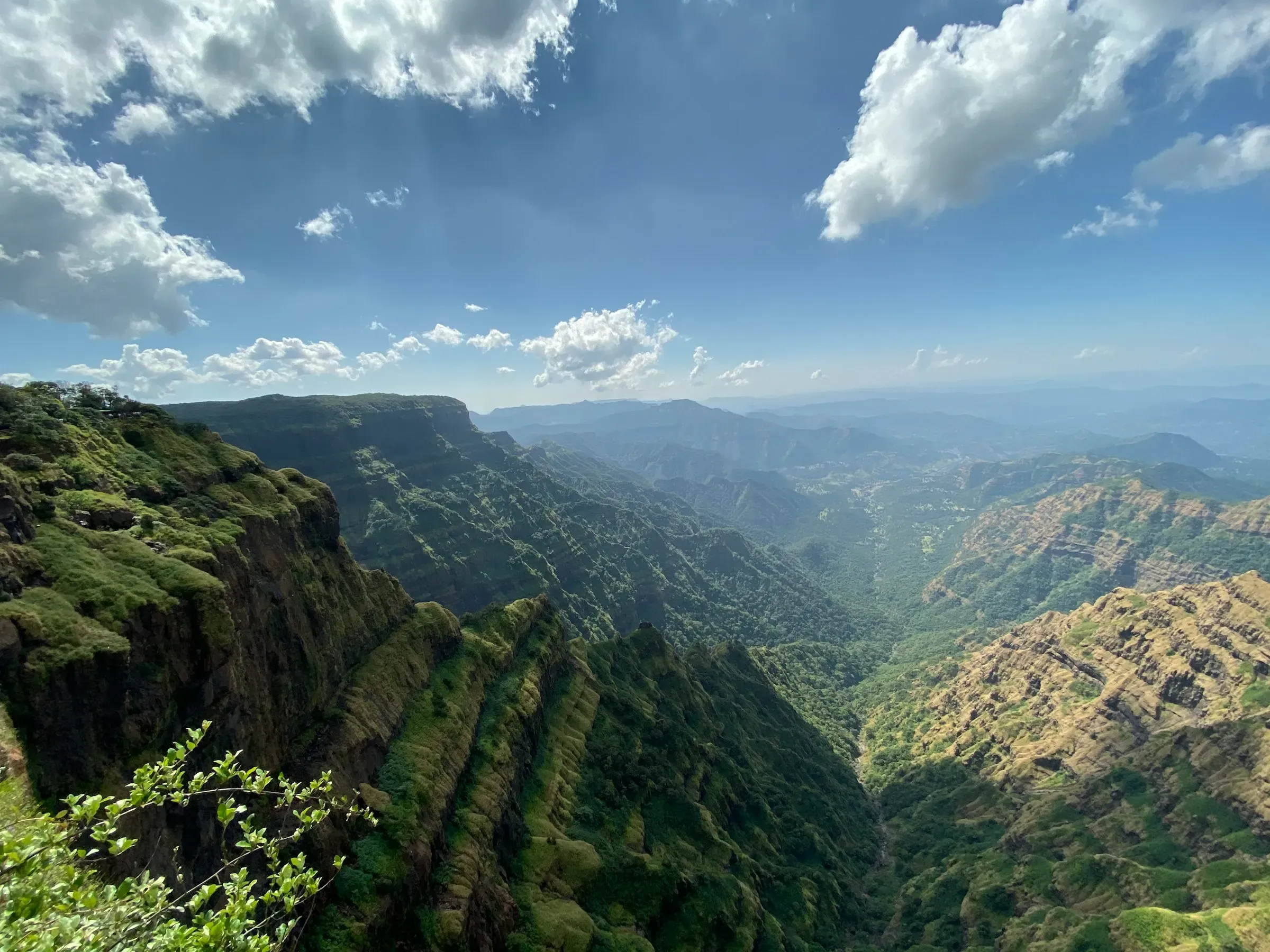 Mahabaleshwar hill station in monsoon, Maharashtra