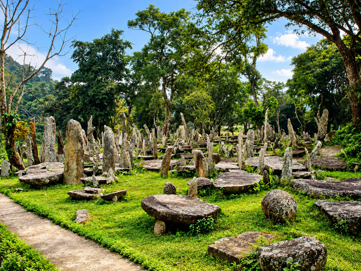 Nartiang monoliths, Meghalaya