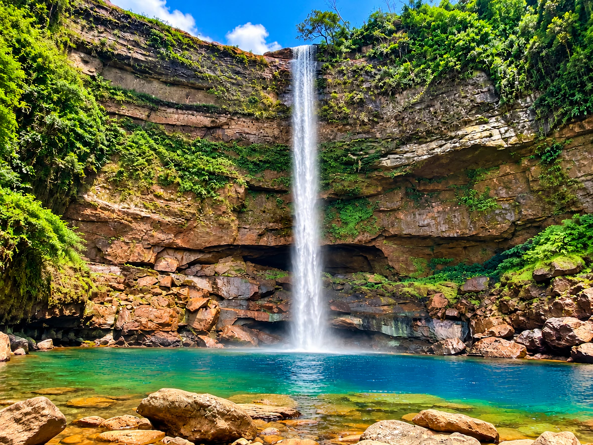 Phe phe falls, Meghalaya